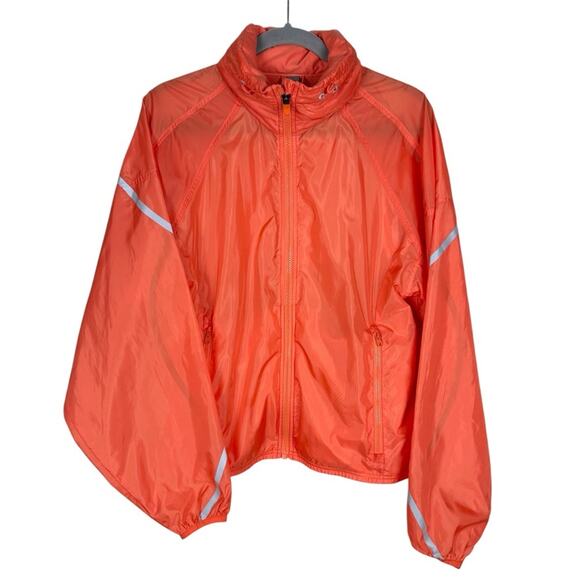 Sweaty Betty Pack Away Zip Up Jacket in Orange Size 6 - Picture 4 of 11